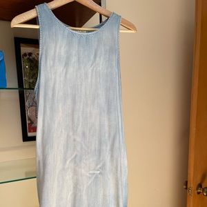 Soft denim dress